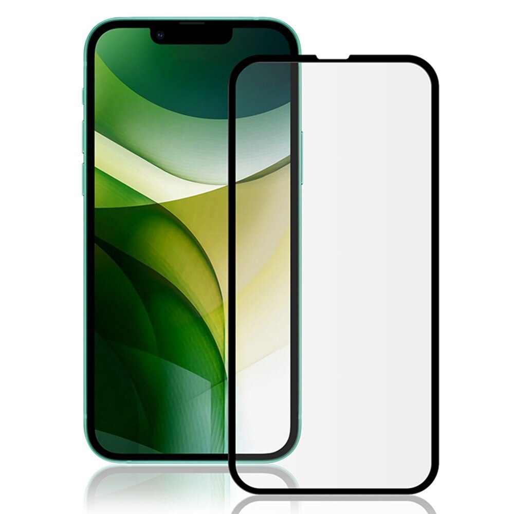 Vetro temperato a schermo intero iPhone 13/13 Pro Nero