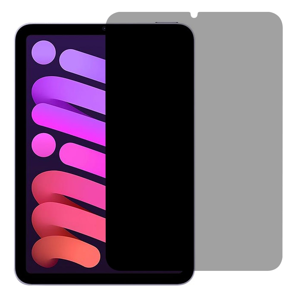 Proteggischermo Effetto Privacy Vetro Temperato iPad Mini 6 2021 Nero