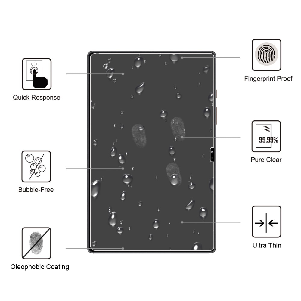 Proteggischermo in vetro temperato 0.3mm Samsung Galaxy Tab A8 10.5