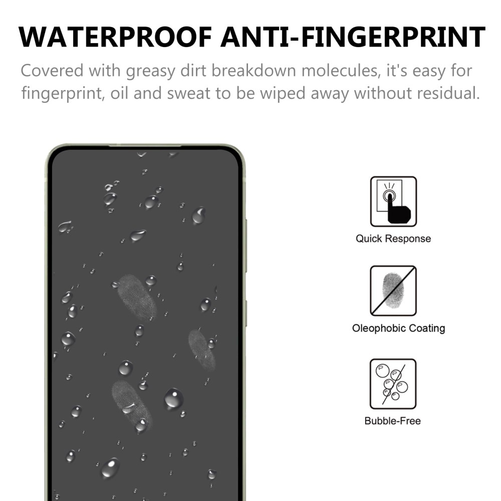 Vetro temperato a schermo intero Samsung Galaxy S22 Nero