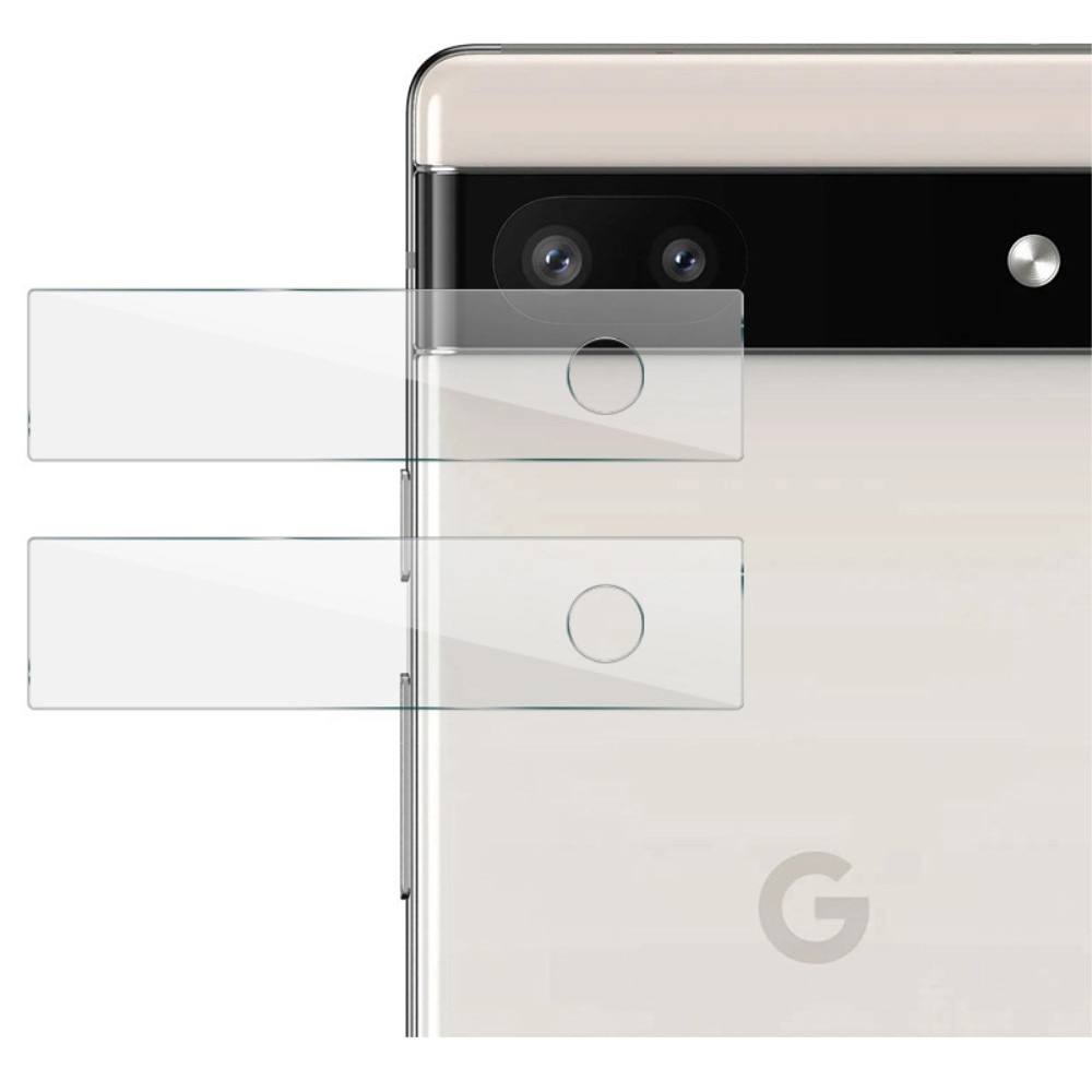 Protezione Camera in vetro temperato (2 pezzi) Google Pixel 6a trasparente