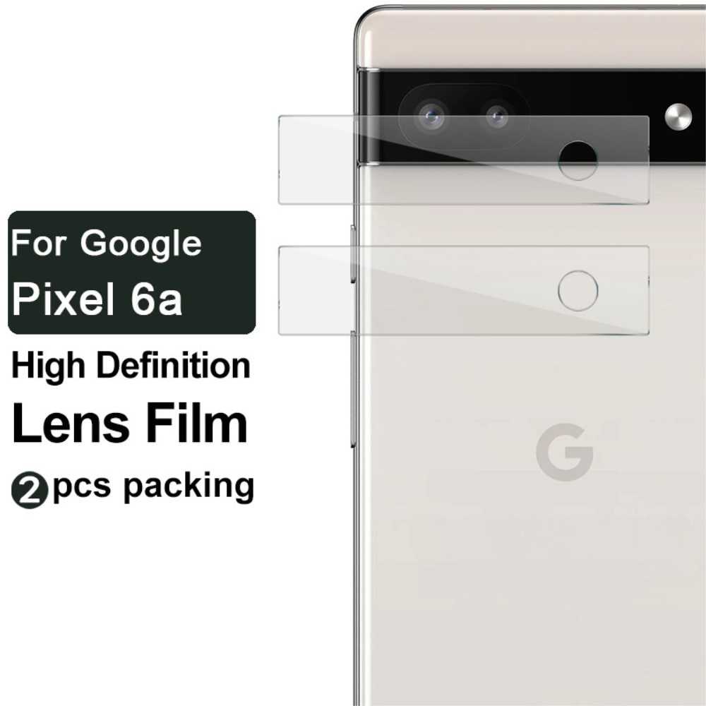 Protezione Camera in vetro temperato (2 pezzi) Google Pixel 6a trasparente