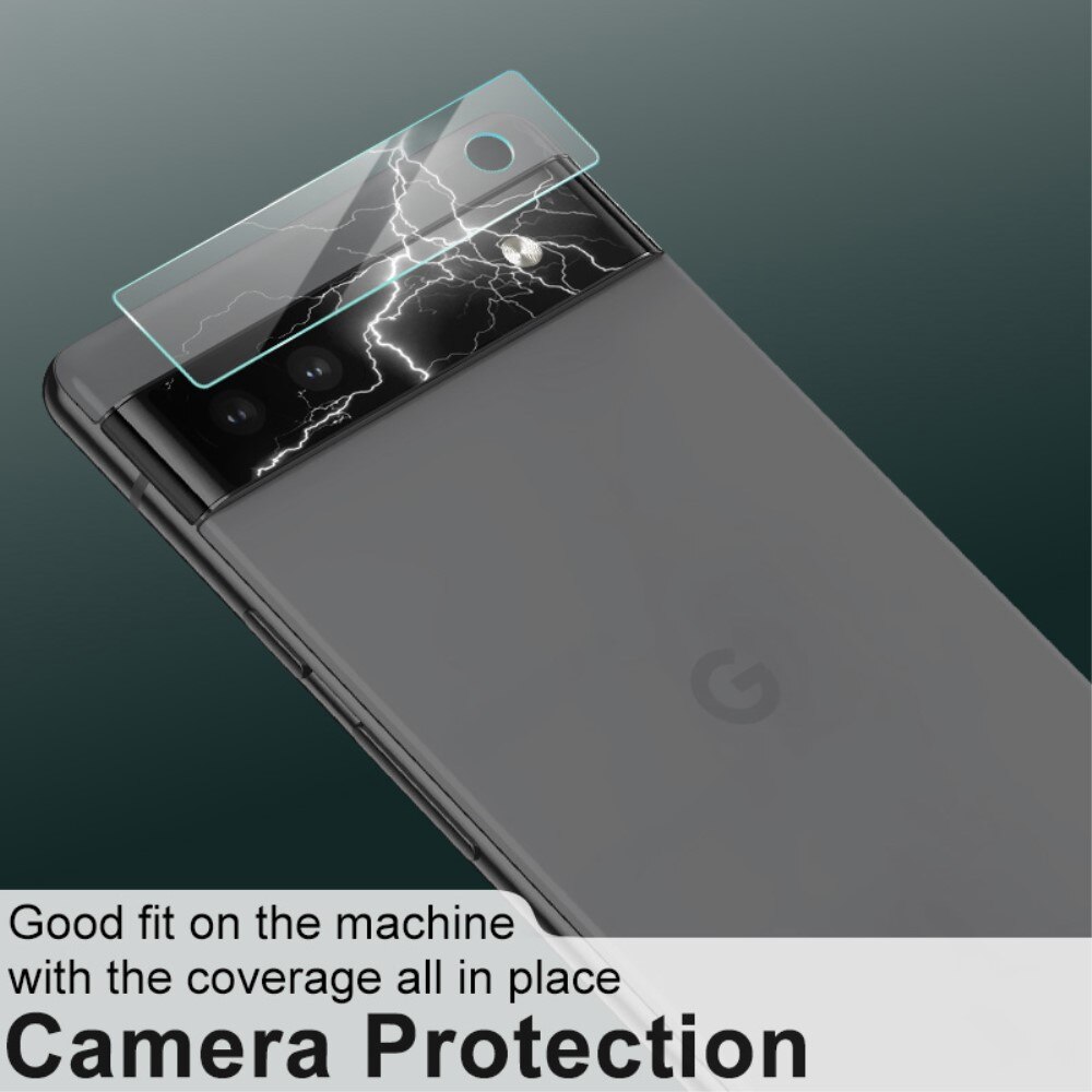 Protezione Camera in vetro temperato (2 pezzi) Google Pixel 6a trasparente