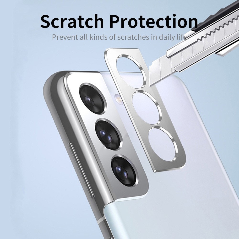 Protezioni per fotocamere Alluminio Samsung Galaxy S22/S22 Plus D'argento