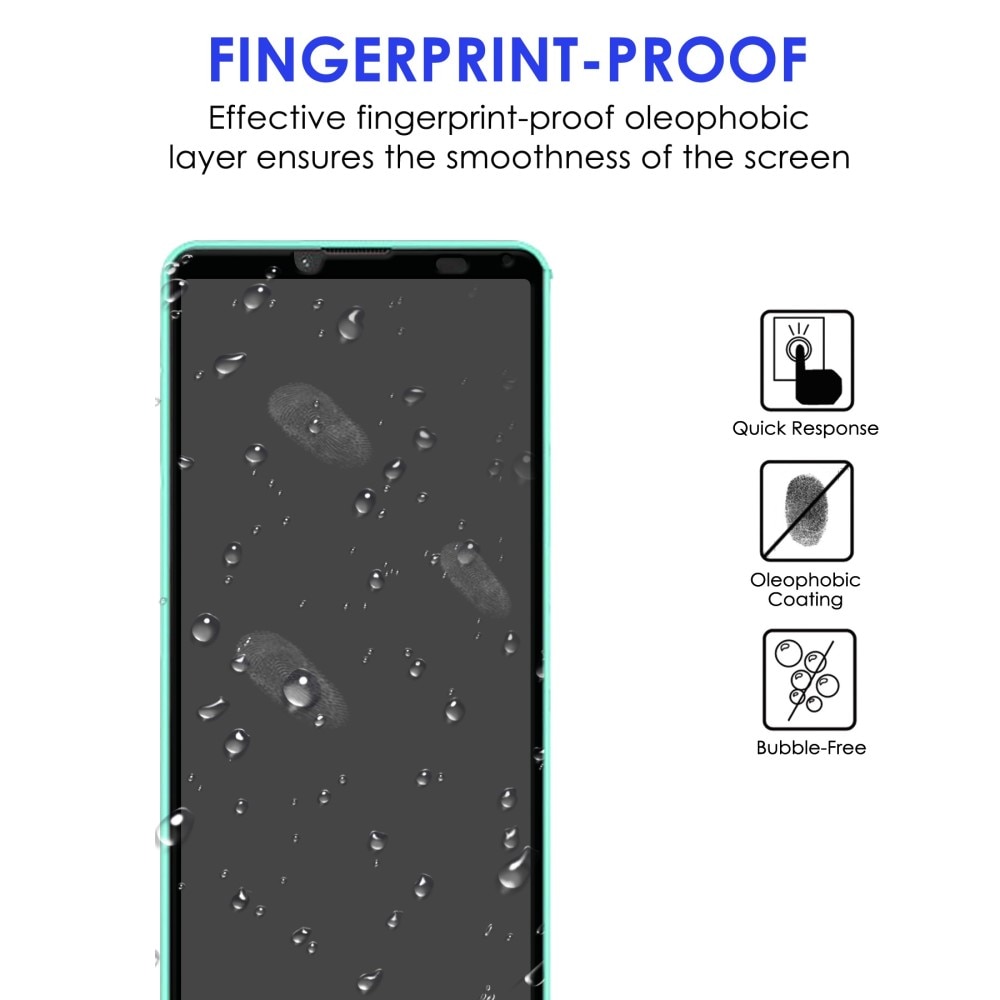 Proteggischermo per schermo intero Sony Xperia 10 iV Nero