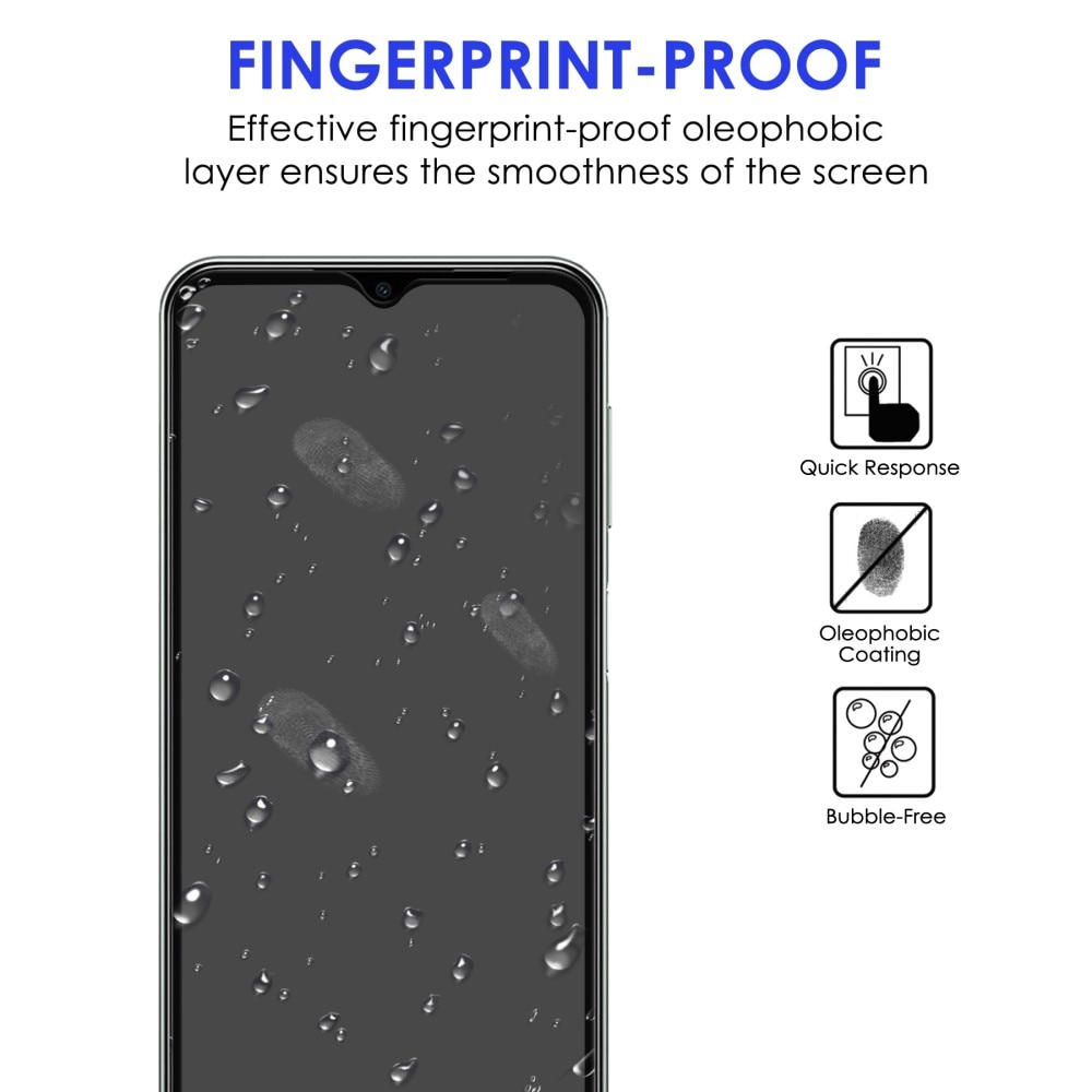 Proteggischermo per schermo intero Samsung Galaxy A23 Nero