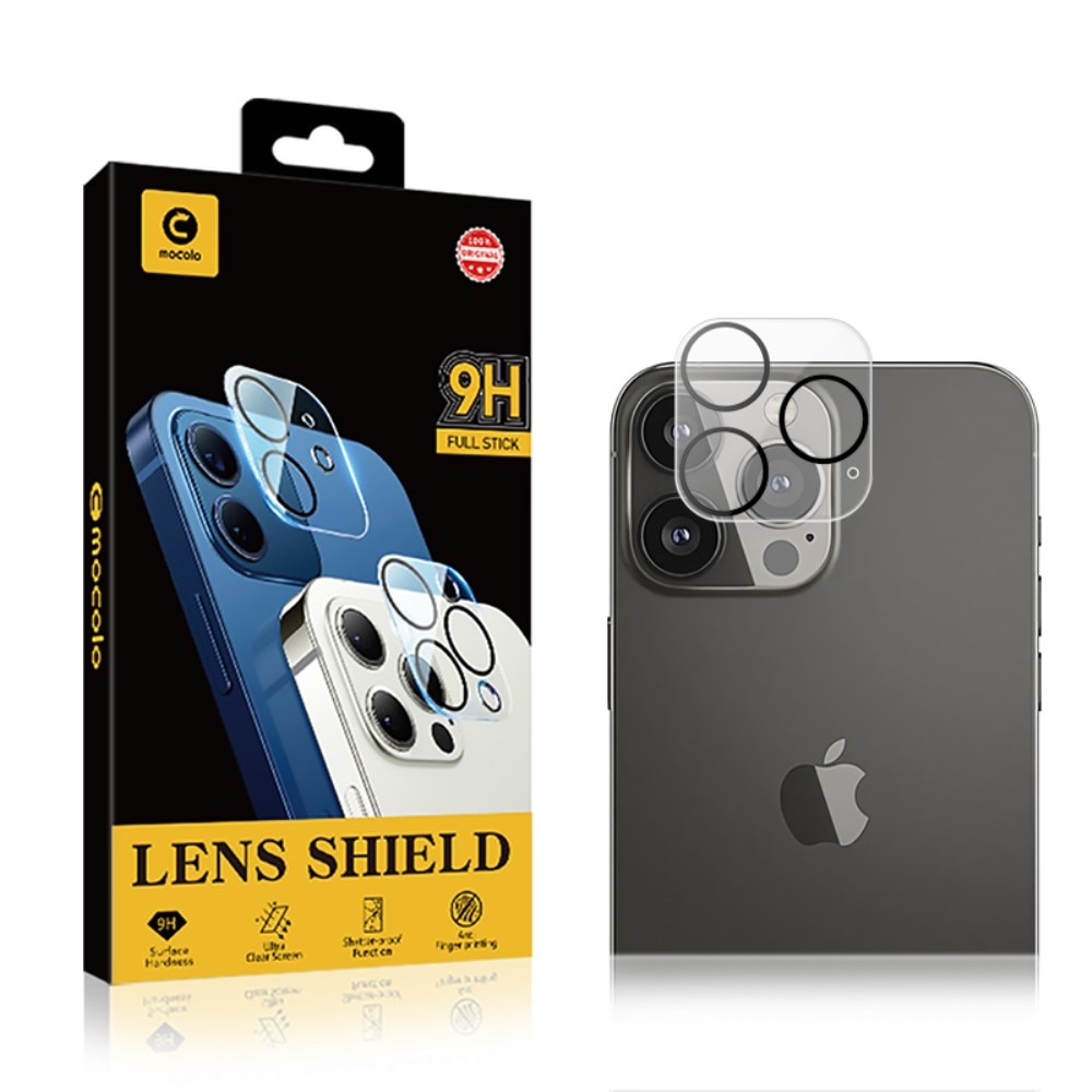 Protettore da fotocamera di vetro temperato 0.2mm iPhone 14 Pro Max Trasparente