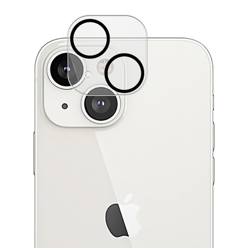 Protettore da fotocamera di vetro temperato 0.2mm iPhone 14 Plus Trasparente