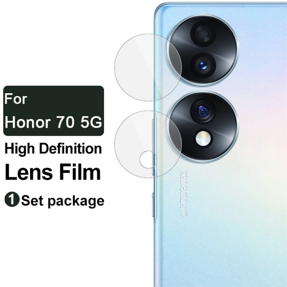 Proteggilente in vetro temperato da 0,2 mm  Honor 70 Trasparente