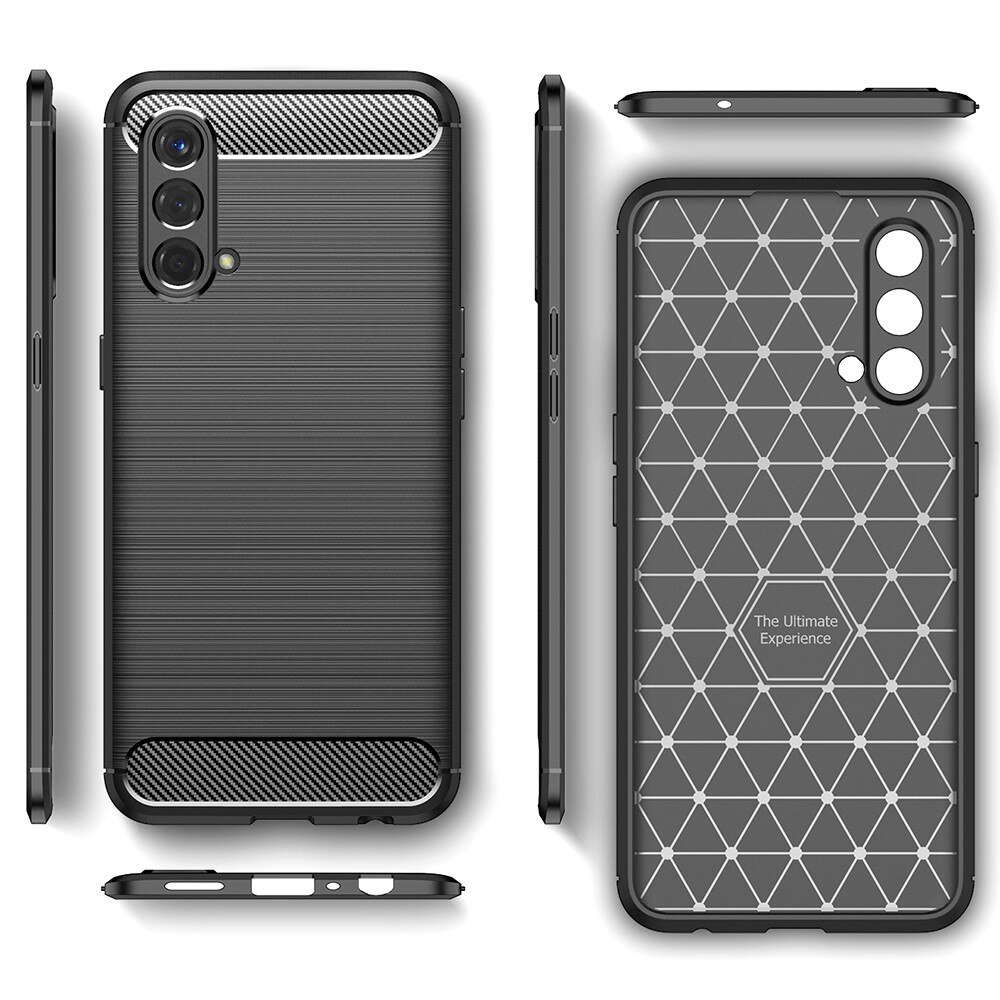 Cover TPU Brushed  OnePlus Nord CE 5G Nero