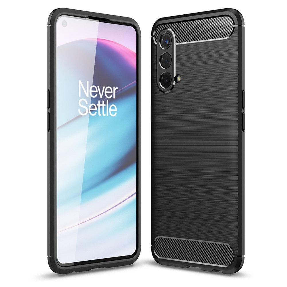 Cover TPU Brushed  OnePlus Nord CE 5G Nero