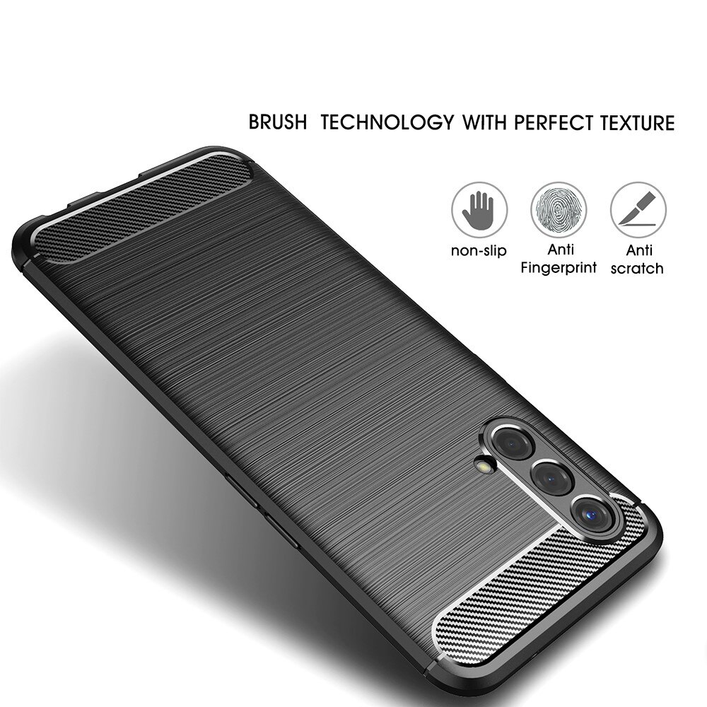Cover TPU Brushed  OnePlus Nord CE 5G Nero