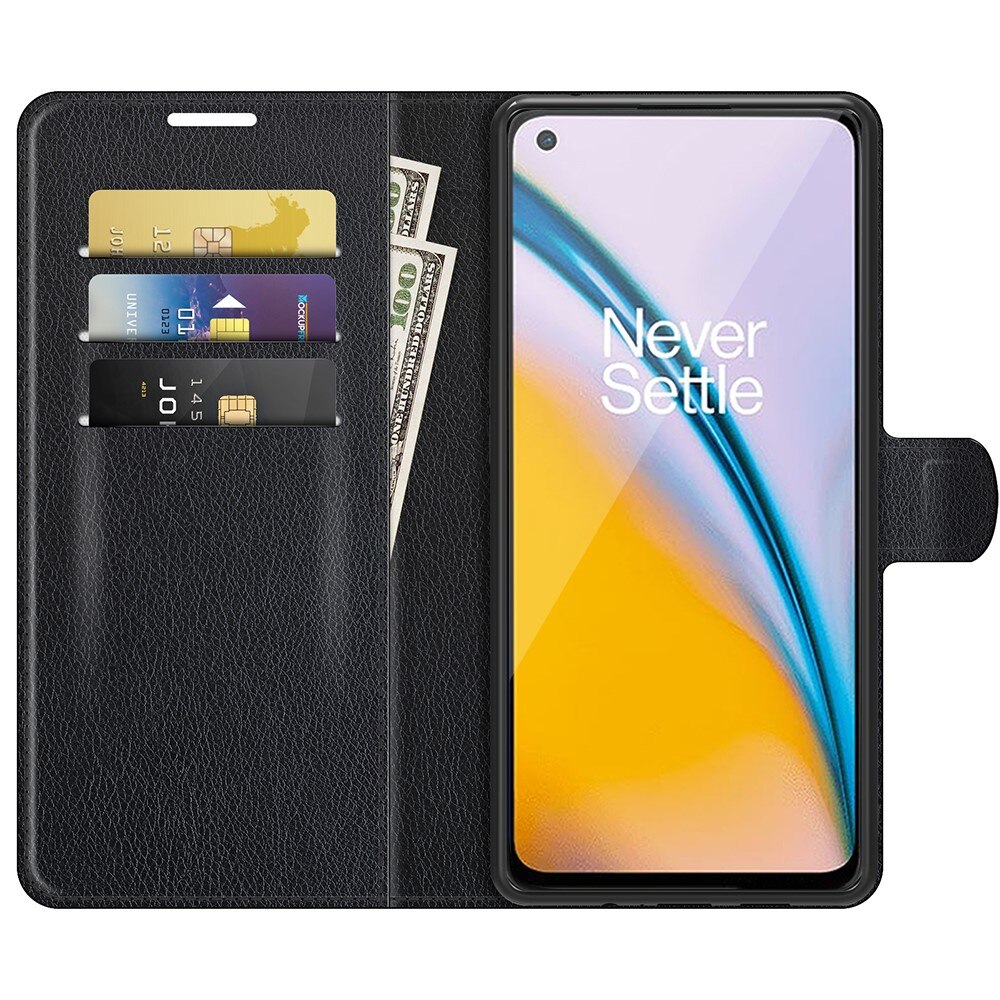 Cover portafoglio  OnePlus Nord 2 5G Nero