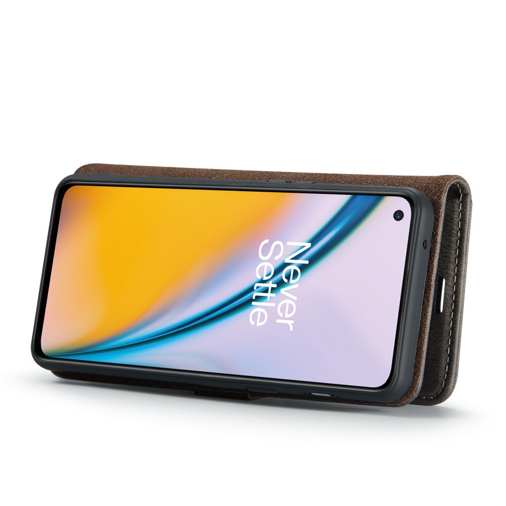 Cover portafoglio Magnet Wallet  OnePlus Nord 2 5G Brown