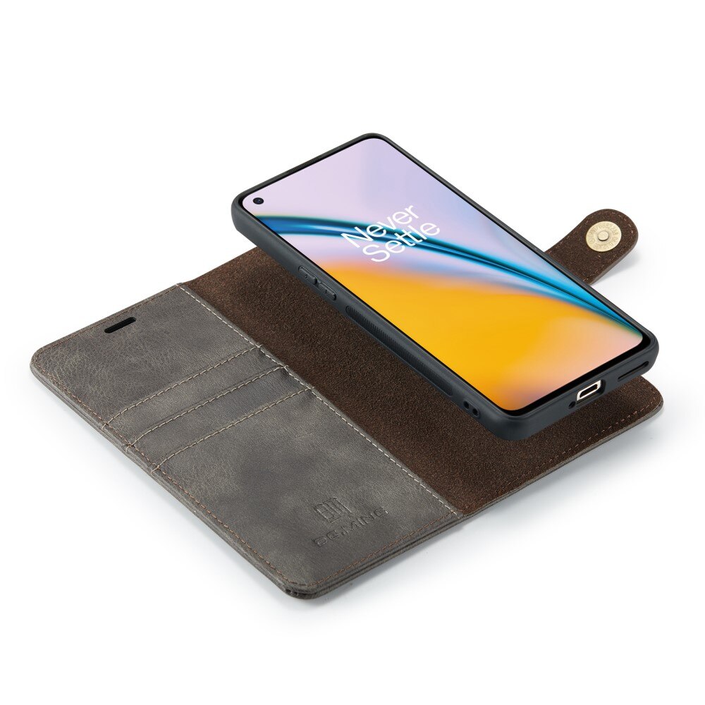 Cover portafoglio Magnet Wallet OnePlus Nord 2 5G Brown