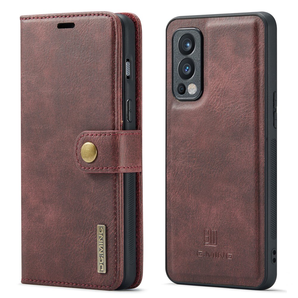 Cover portafoglio Magnet Wallet OnePlus Nord 2 5G Red