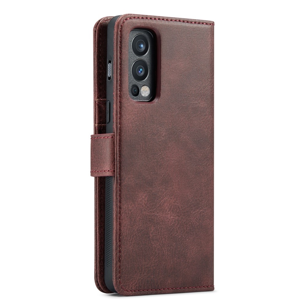 Cover portafoglio Magnet Wallet OnePlus Nord 2 5G Red