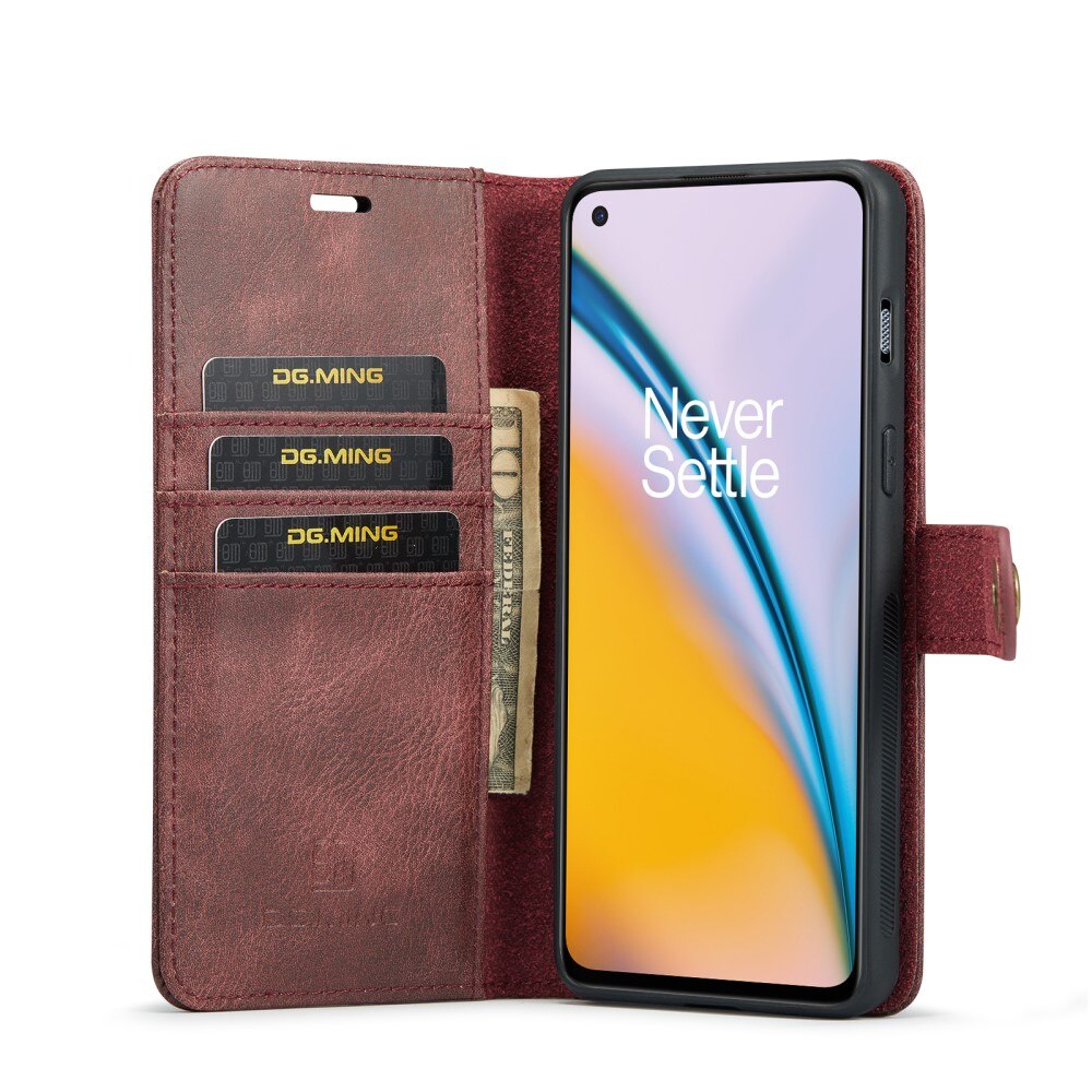 Cover portafoglio Magnet Wallet OnePlus Nord 2 5G Red