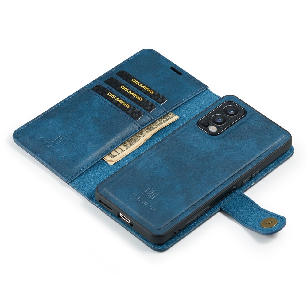 Cover portafoglio Magnet Wallet OnePlus Nord 2 5G Blue