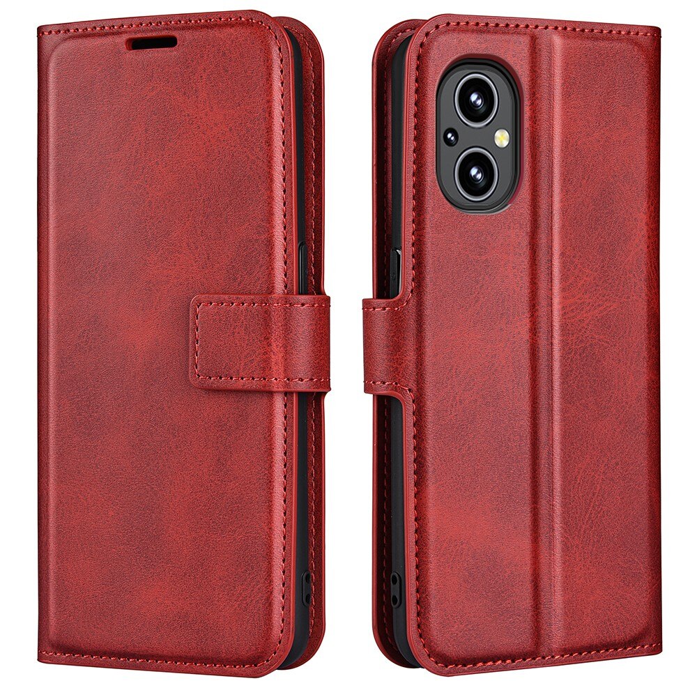 Cover portafoglio Leather Wallet OnePlus Nord N20 Red