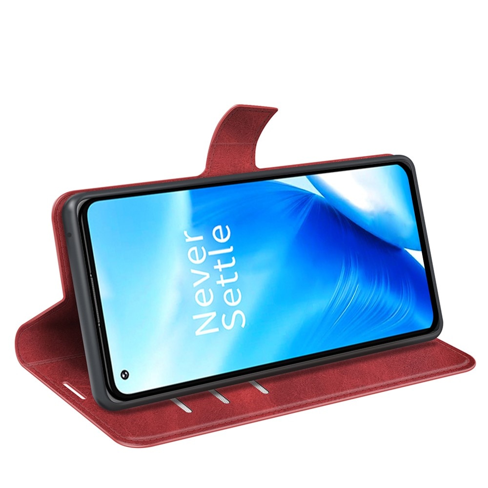 Cover portafoglio Leather Wallet OnePlus Nord N20 Red