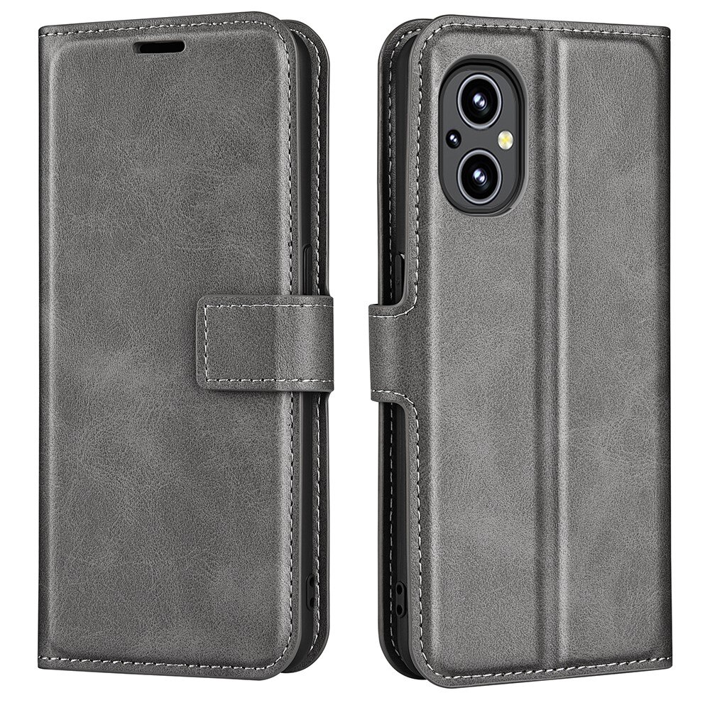 Cover portafoglio Leather Wallet OnePlus Nord N20 Grey