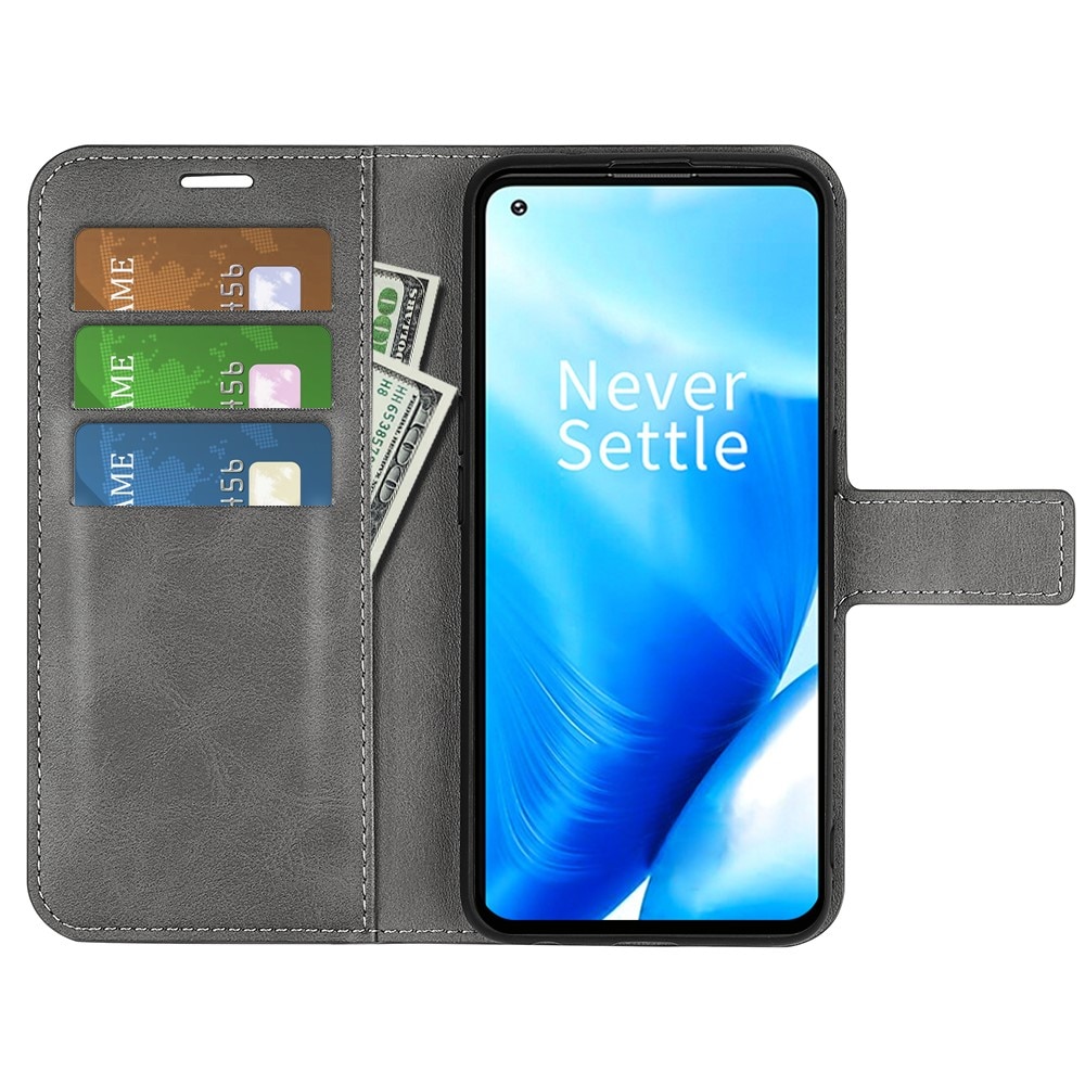 Cover portafoglio Leather Wallet OnePlus Nord N20 Grey