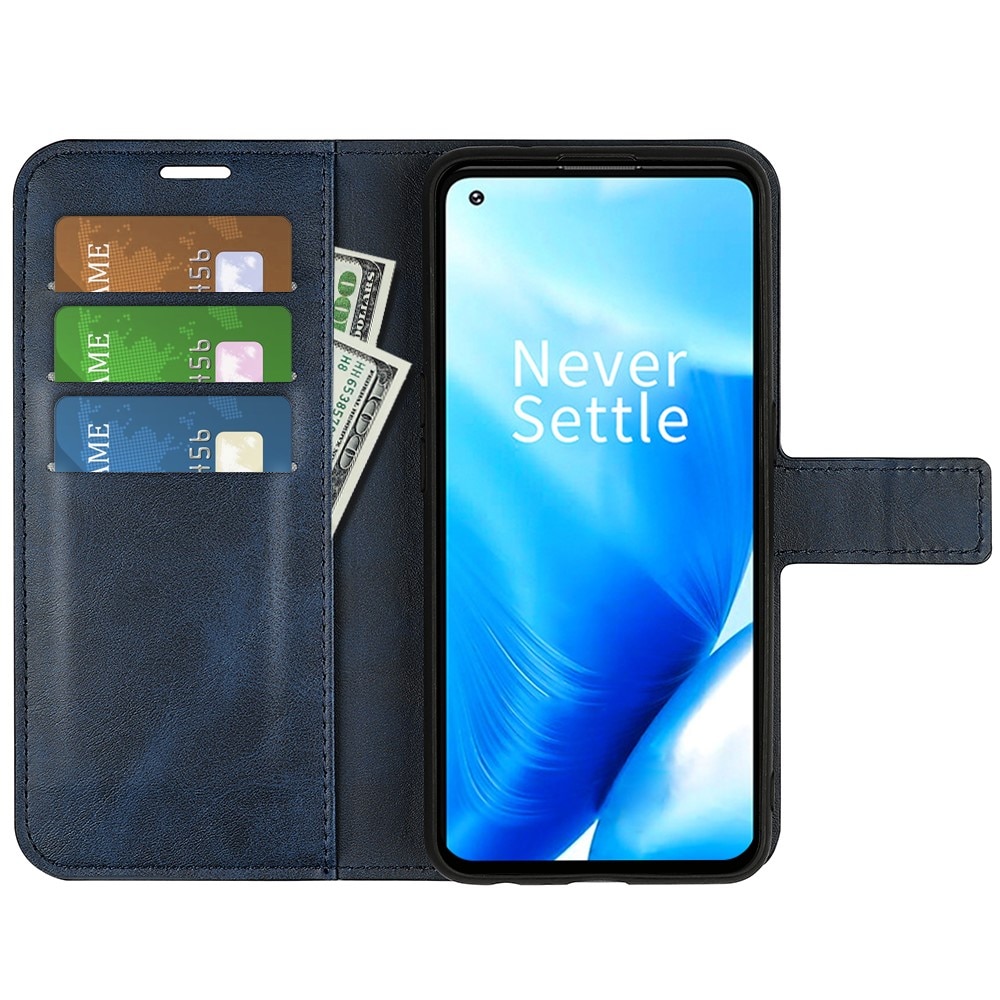 Cover portafoglio Leather Wallet OnePlus Nord N20 Blue
