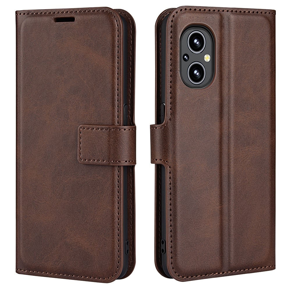 Cover portafoglio Leather Wallet OnePlus Nord N20 Brown