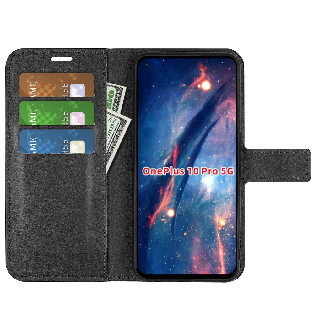 Cover portafoglio Leather Wallet OnePlus 10 Pro Black