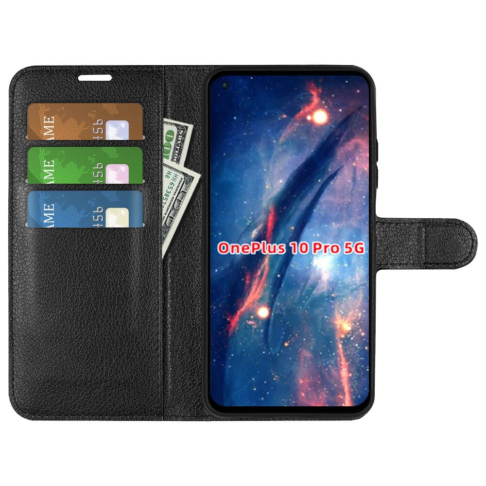 Cover portafoglio  OnePlus 10 Pro Nero