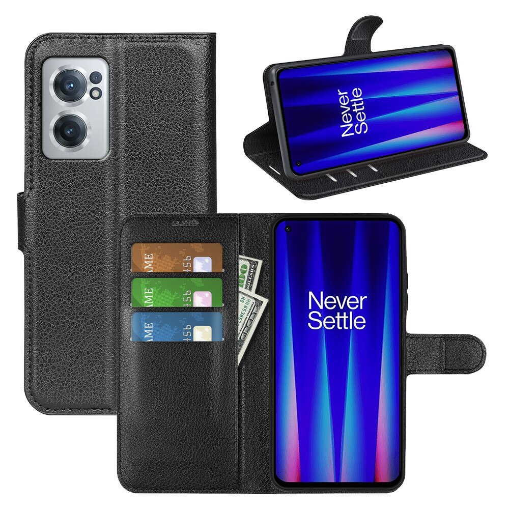 Cover portafoglio  OnePlus Nord CE 2 5G Nero