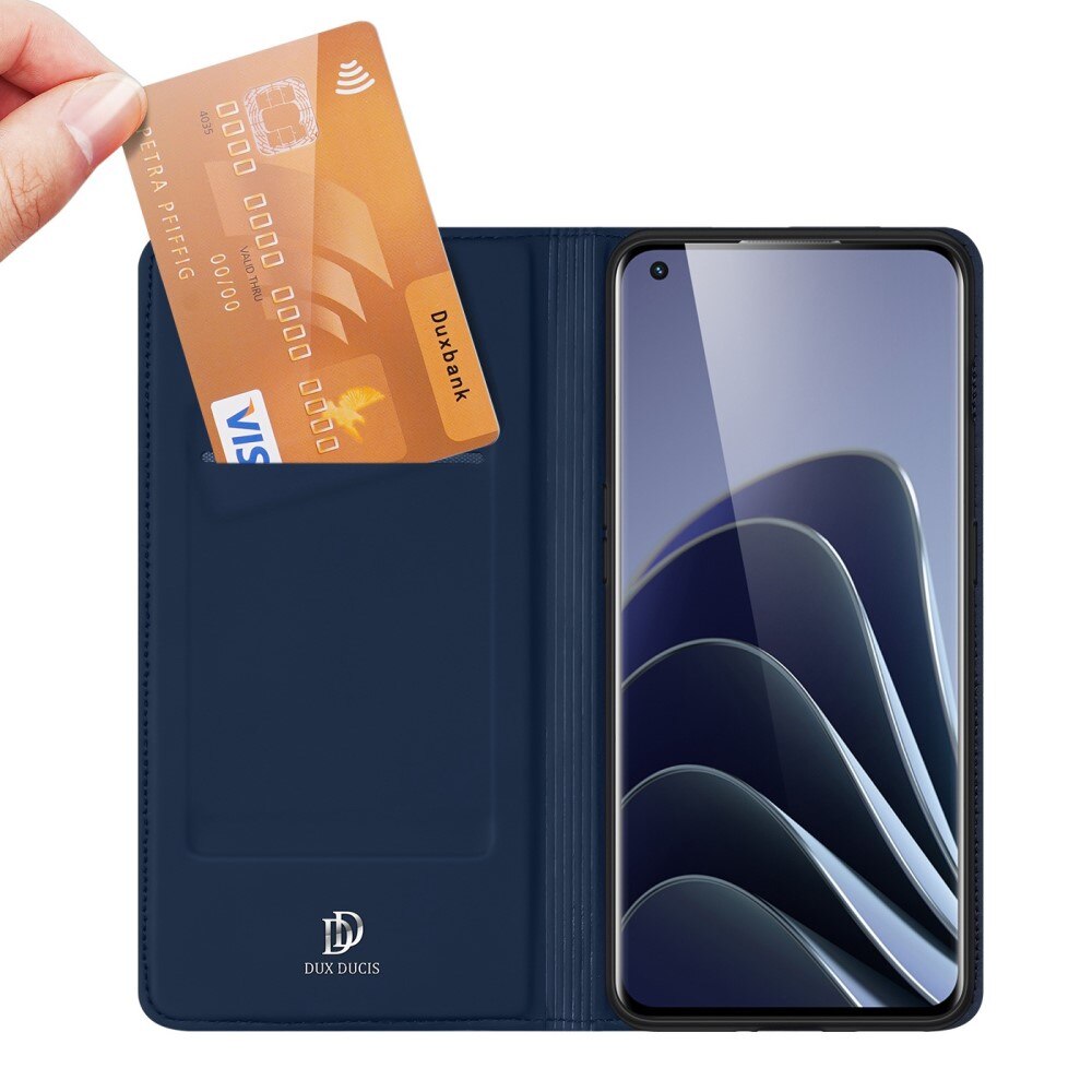 Cover portafoglio Skin Pro Series OnePlus 10 Pro Navy