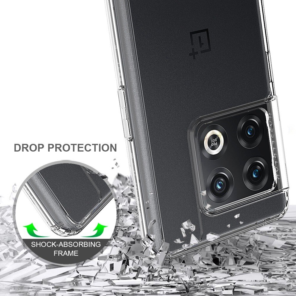 Cover ibrido Crystal Hybrid per OnePlus 10 Pro, trasparente