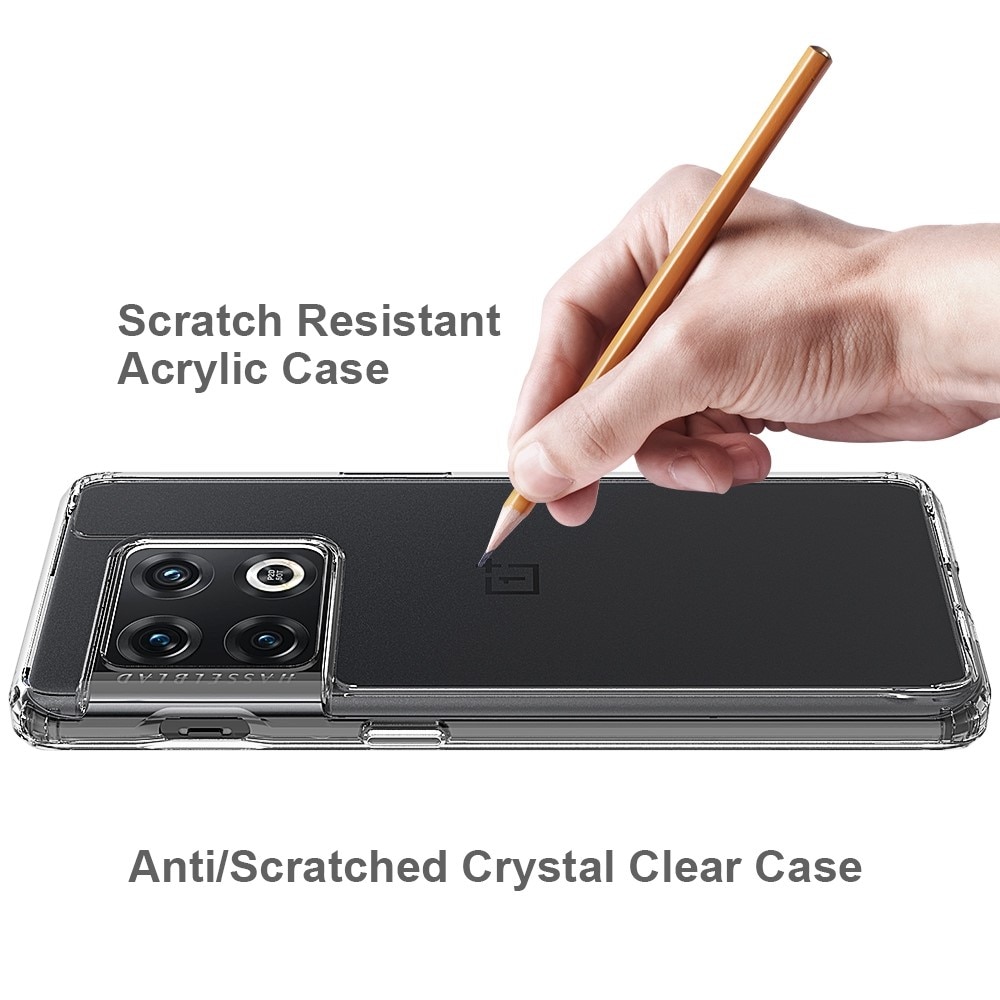 Cover ibrido Crystal Hybrid per OnePlus 10 Pro, trasparente