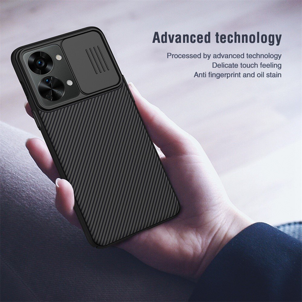 Cover CamShield  Oneplus Nord 2T 5G Nero