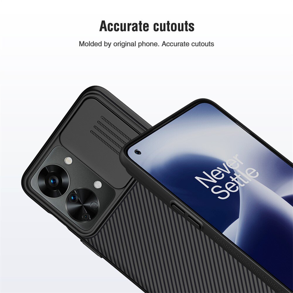 Cover CamShield OnePlus Nord 2T 5G Nero
