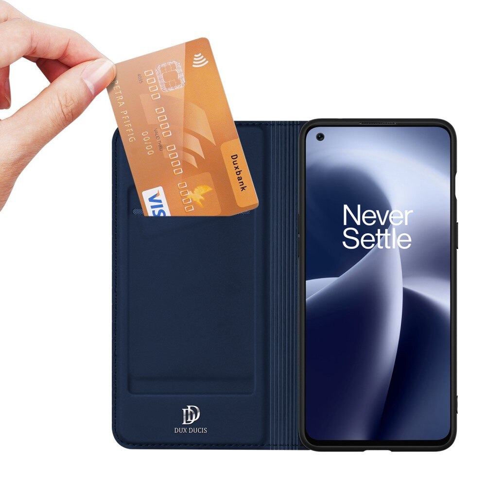 Cover portafoglio Skin Pro Series OnePlus Nord 2T 5G Navy