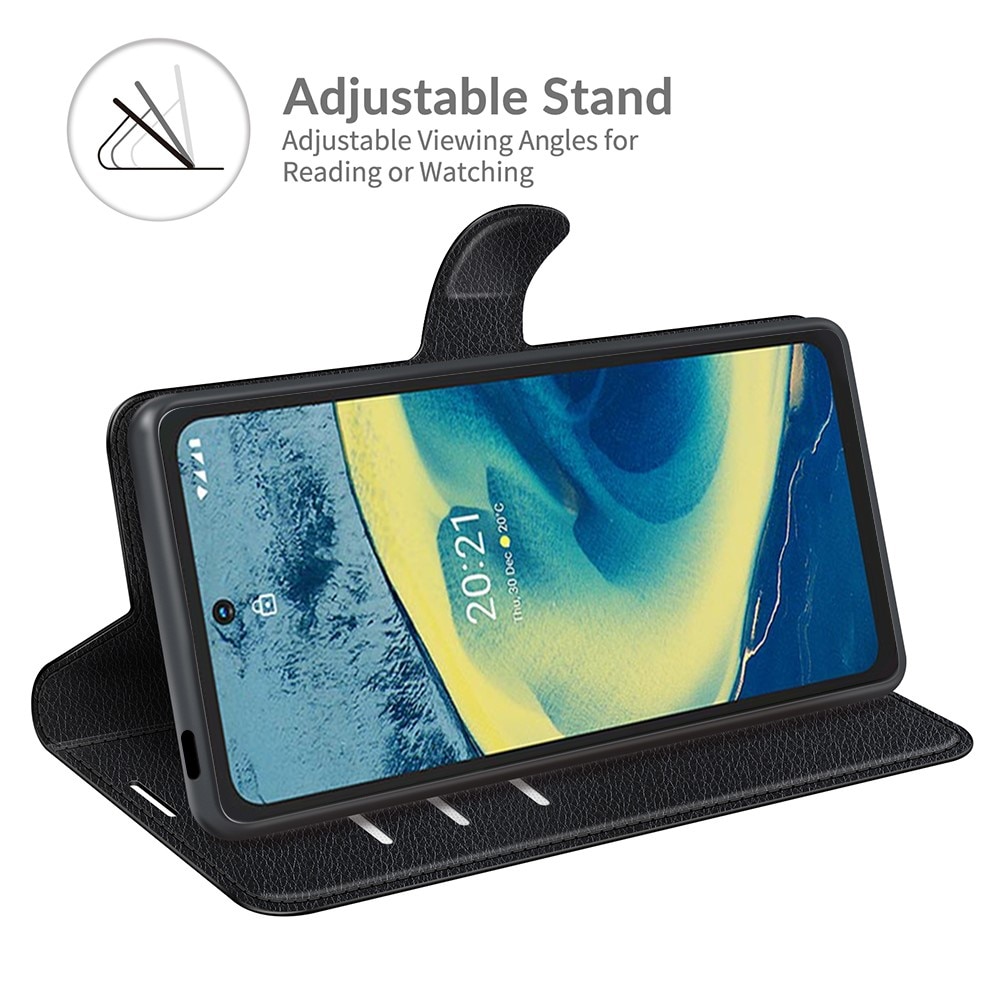 Cover portafoglio  Nokia XR20 Nero