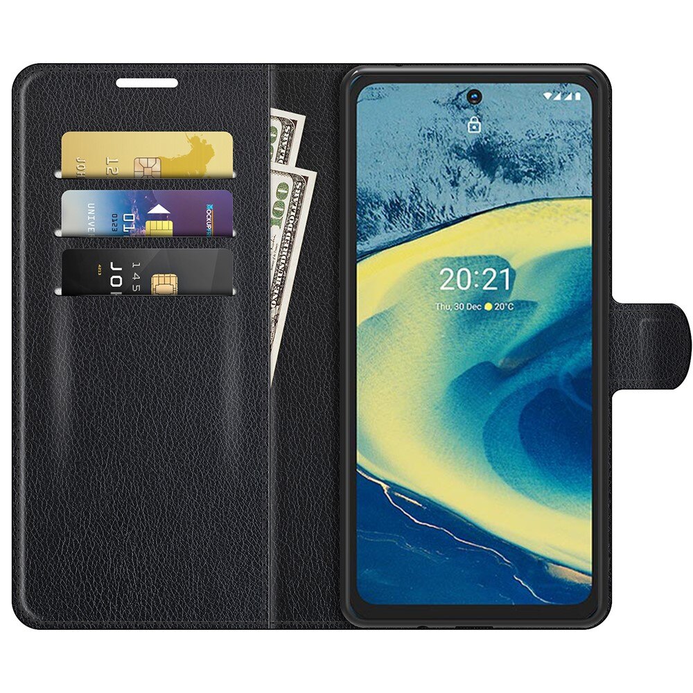 Cover portafoglio  Nokia XR20 Nero