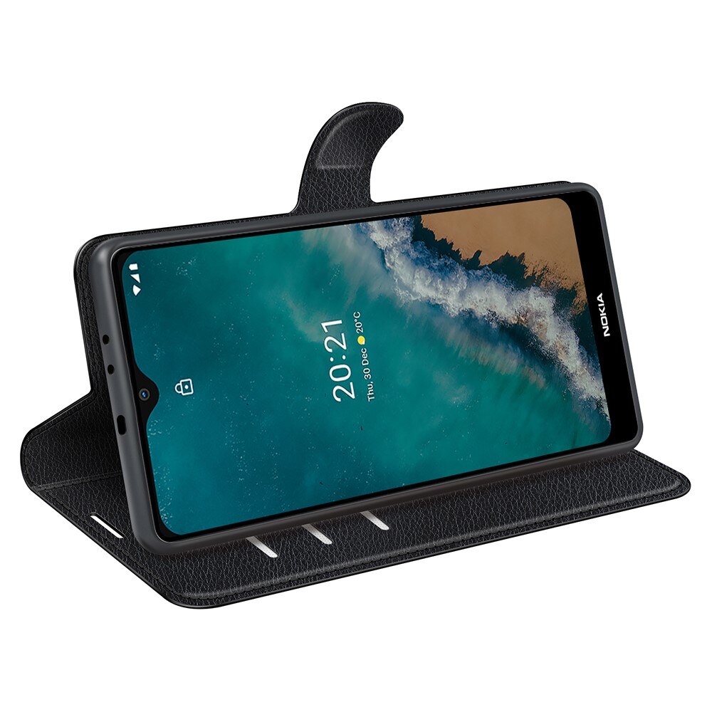Cover portafoglio  Nokia G50 Nero