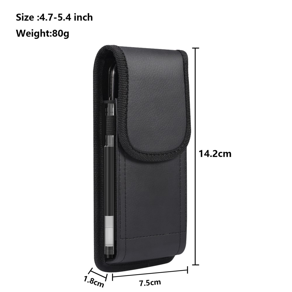 Marsupio Slim per cellulare S, nero