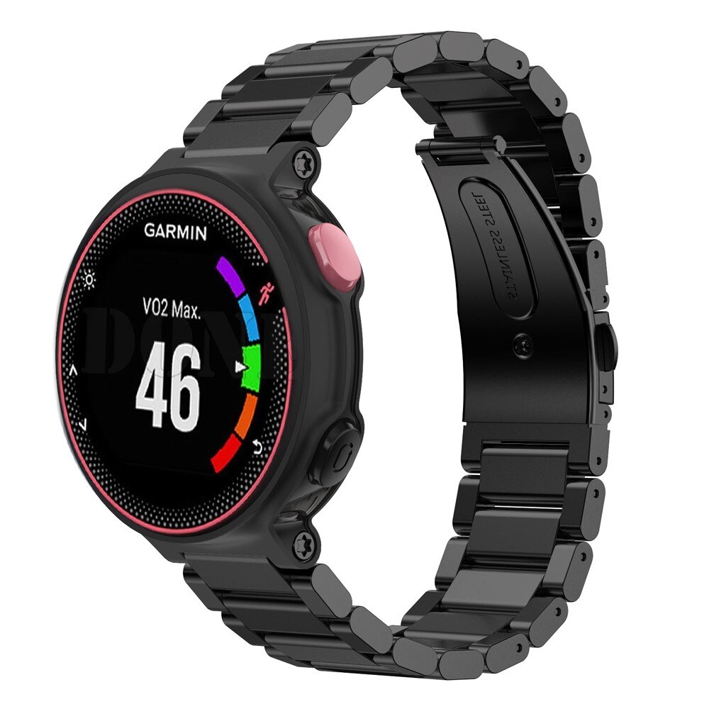 Cinturino in metallo Garmin Forerunner 235/735XT Nero