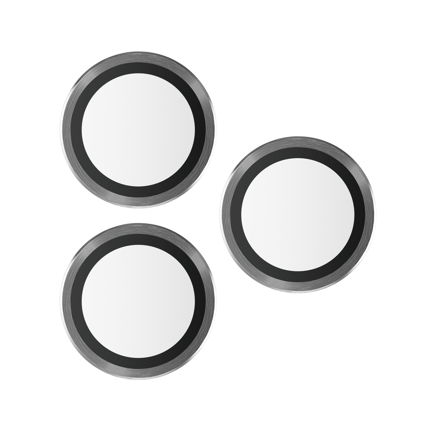 iPhone 15 Pro Hoops Camera Lens Protector, Black