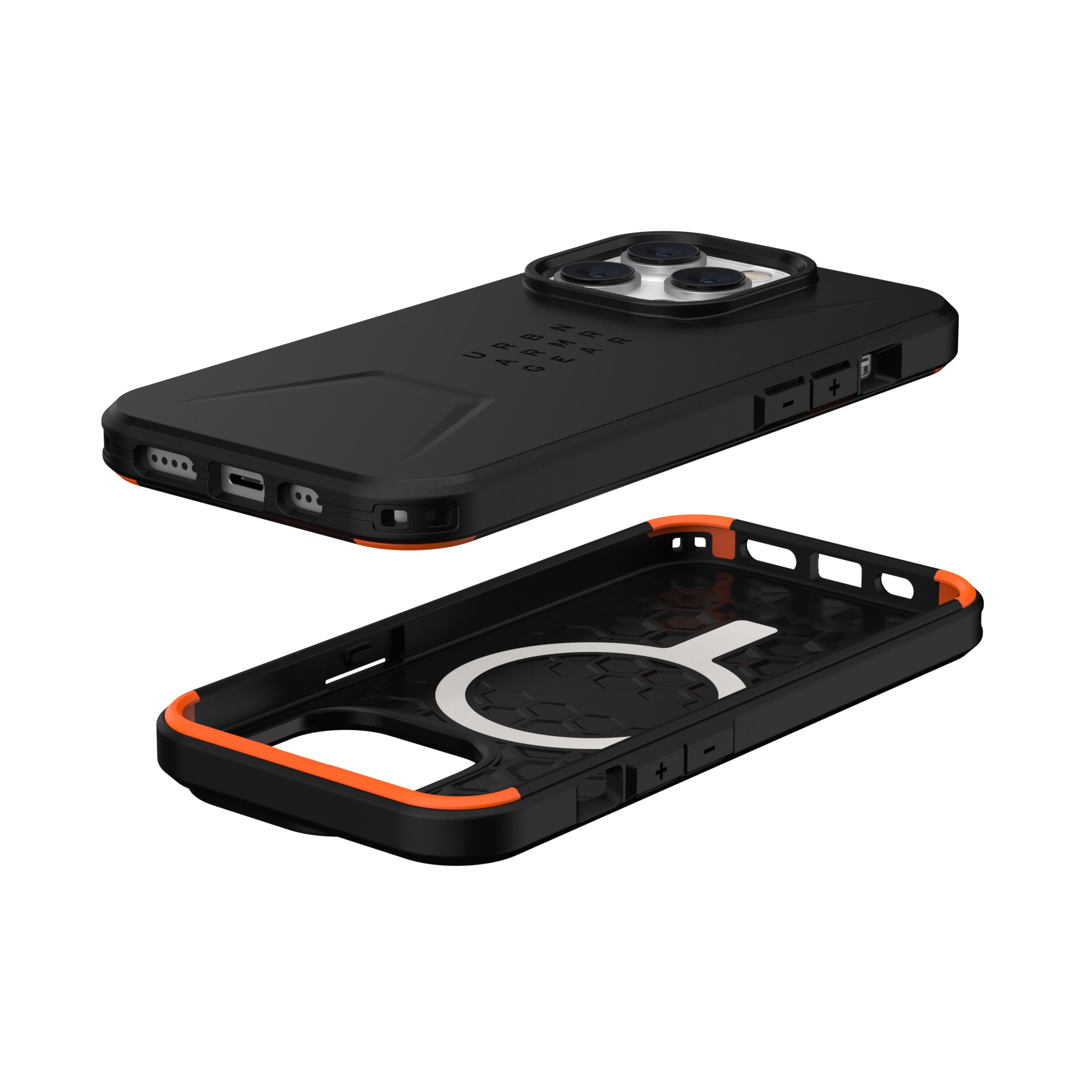 Cover Civilian con MagSafe iPhone 14 Pro Black