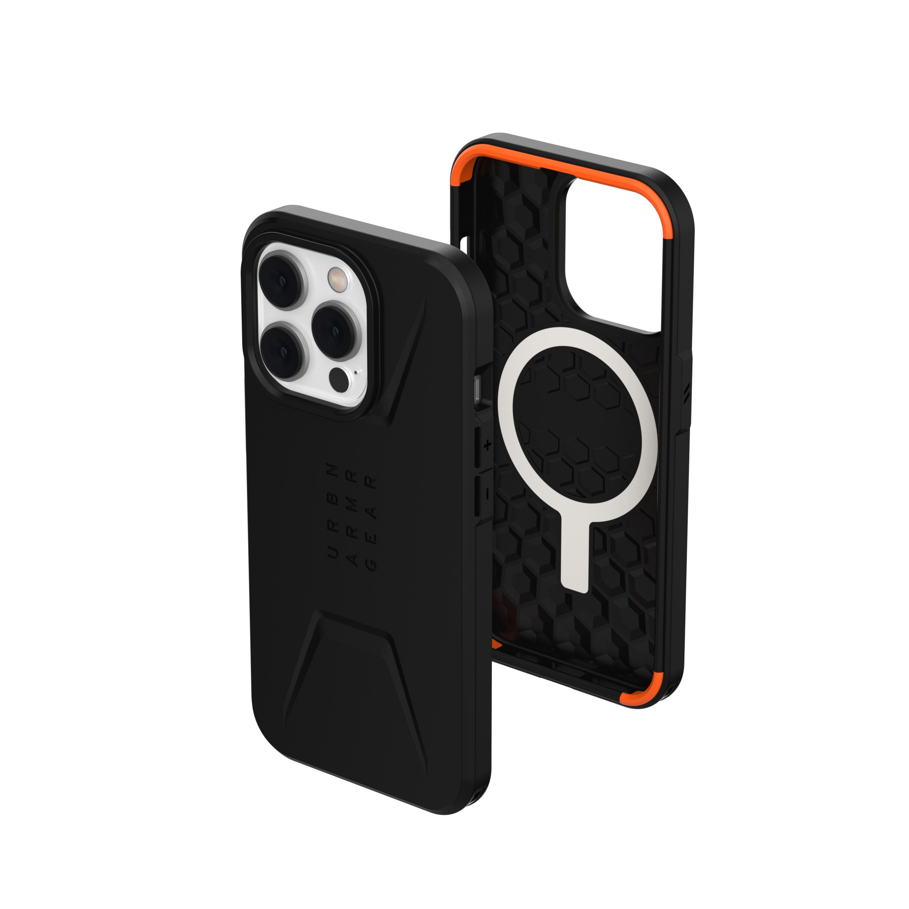 Cover Civilian con MagSafe iPhone 14 Pro Black