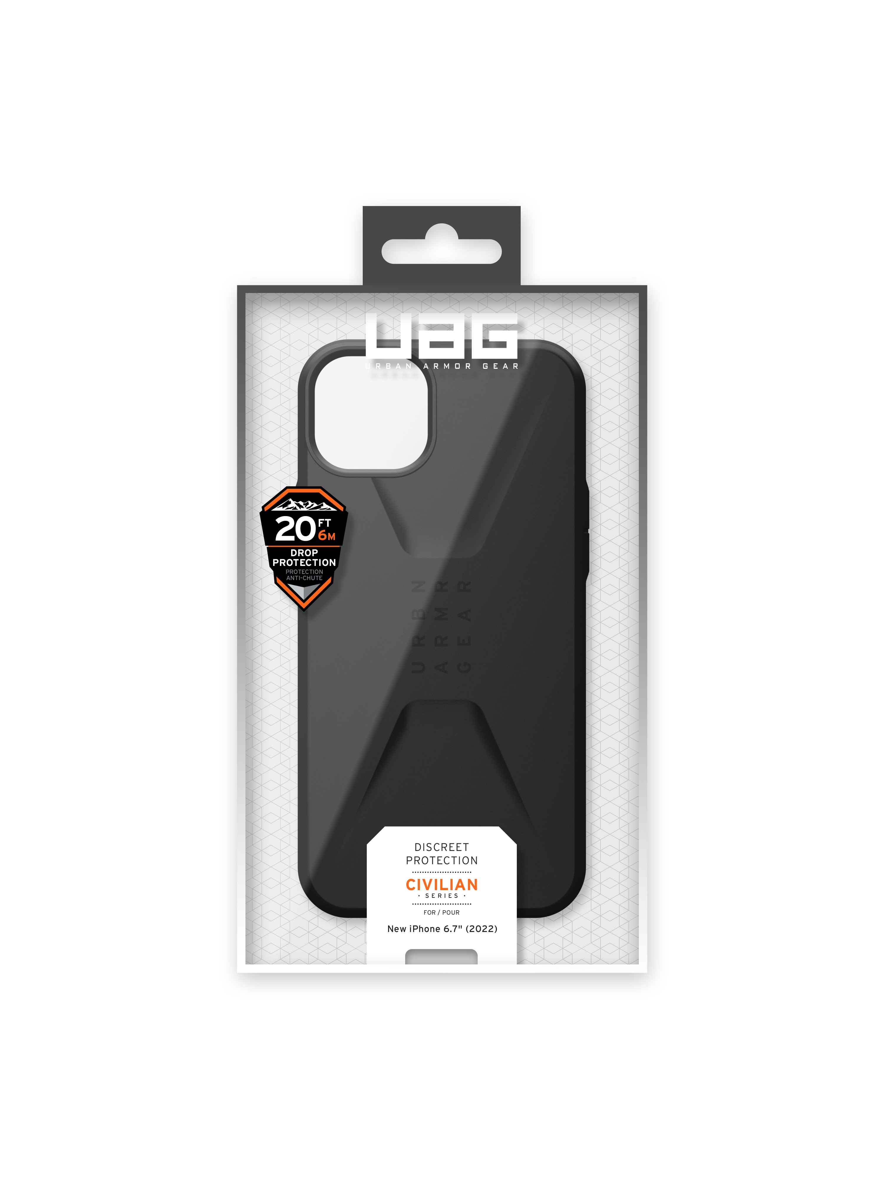 Cover Civilian Series iPhone 14 Plus Black