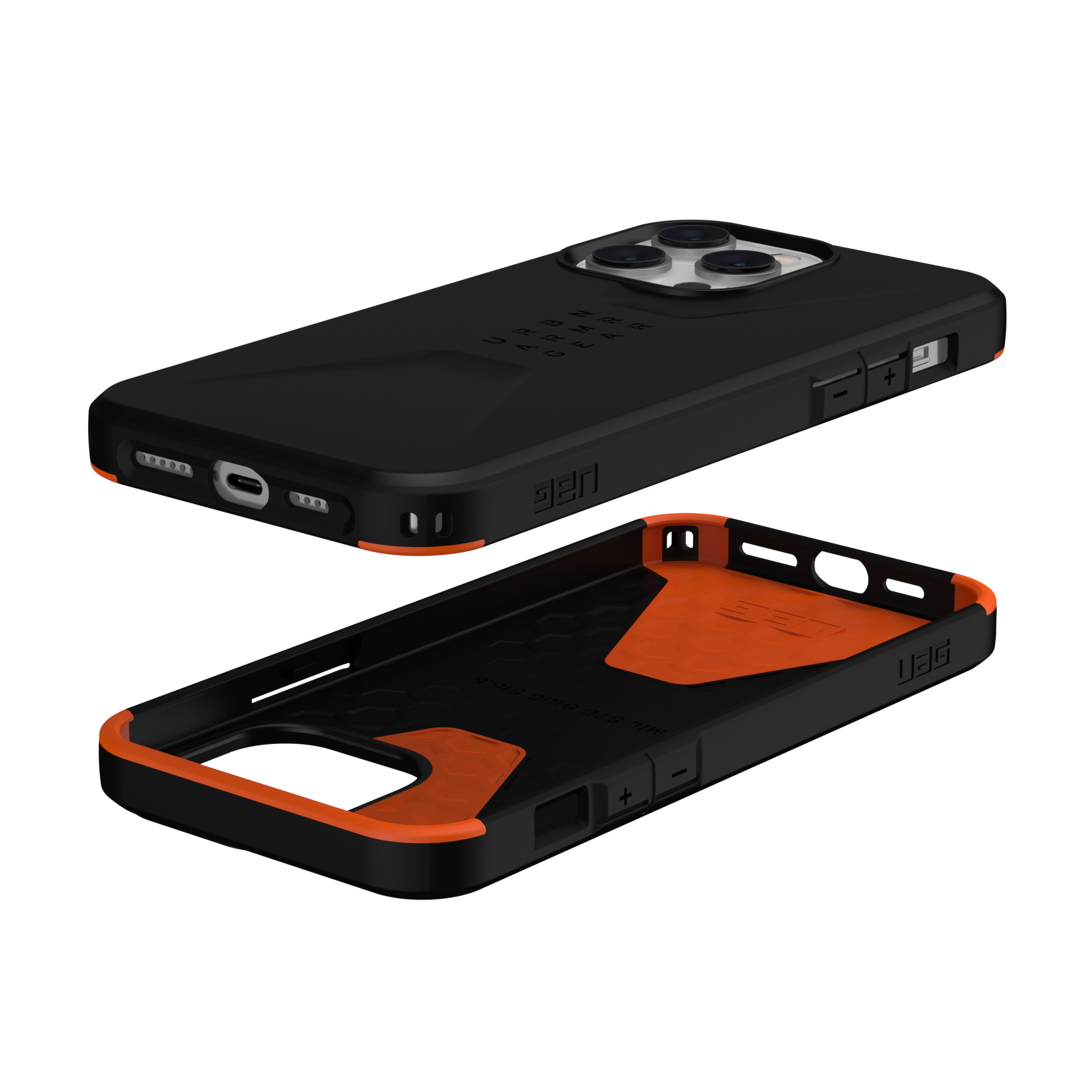 Cover Civilian Series iPhone 14 Pro Max Black