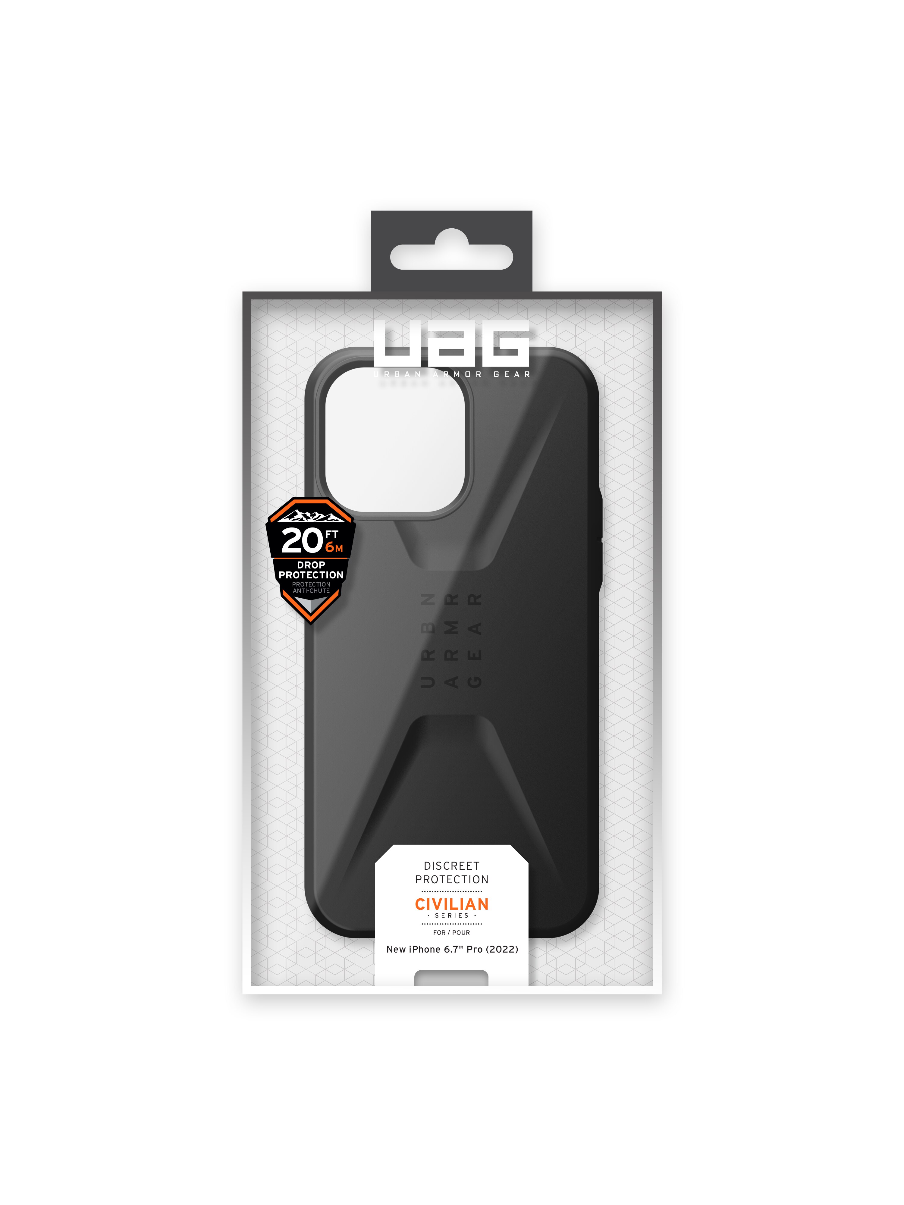 Cover Civilian Series iPhone 14 Pro Max Black