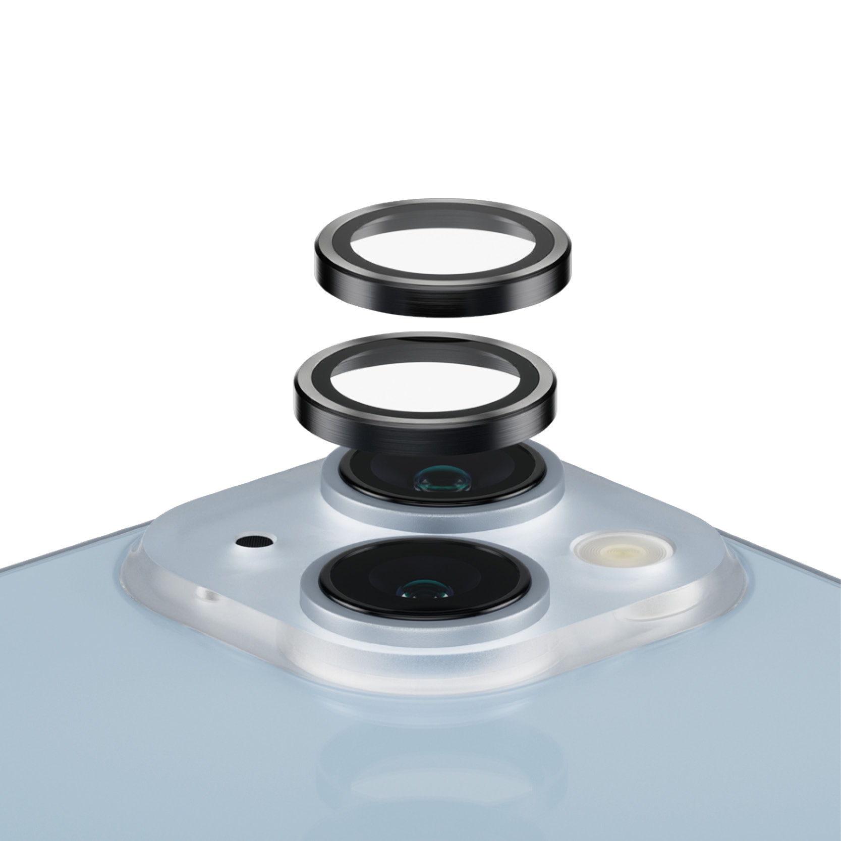 iPhone 14 Hoops Camera Lens Protector Black
